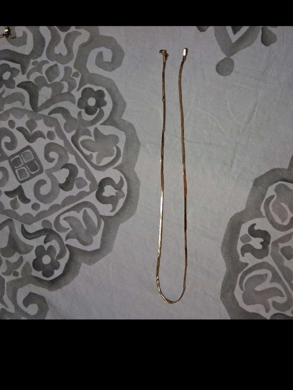 Vintage 14k Yellow Gold Aurafin 1 Italian Herringbone Necklace 18 In long